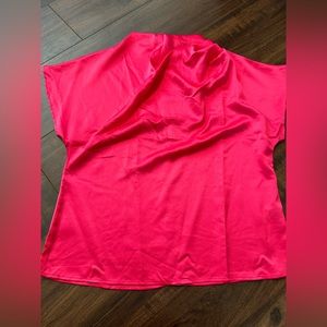 Pink Silk Top